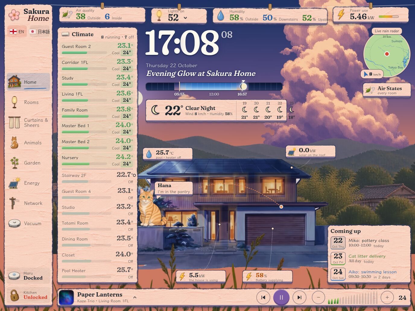 Big Sky: a still of the dashboard