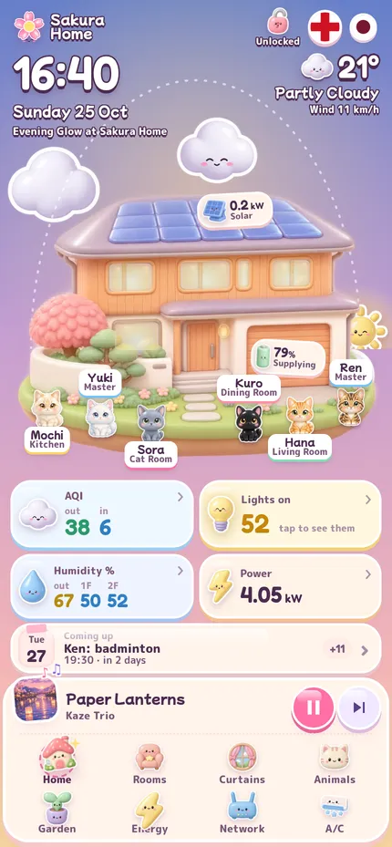Puku: a still of the app